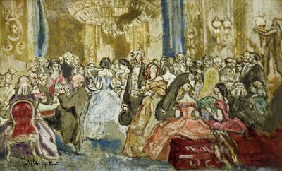 Glencora, after John Gilbert by Walter Richard Sickert